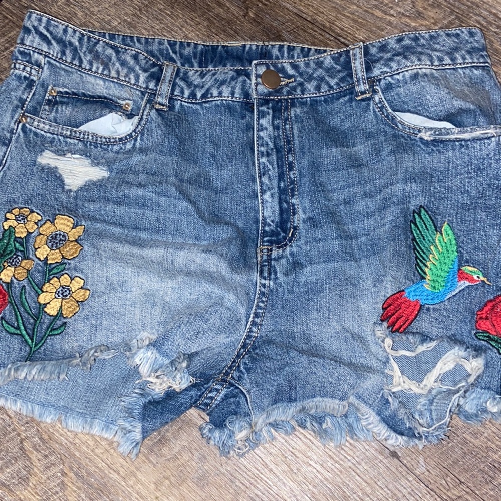 jean shorts